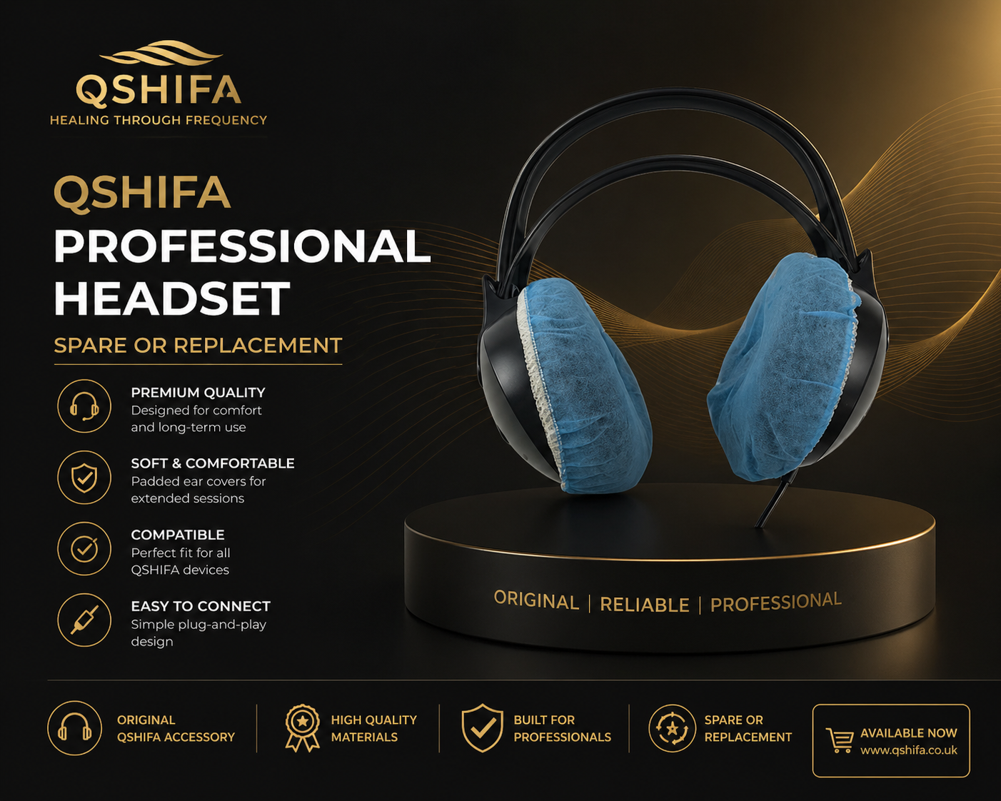 QSHIFA Bio-Inductor Headset